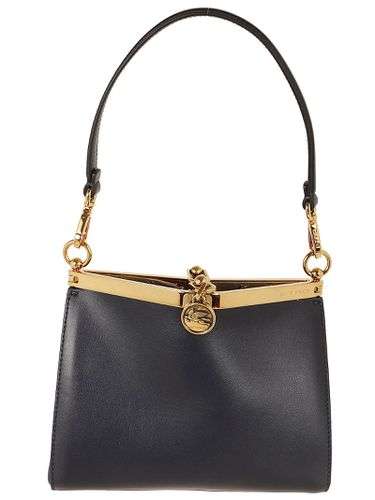 Etro Shoulder Bag Vela M Leather - Etro - Modalova