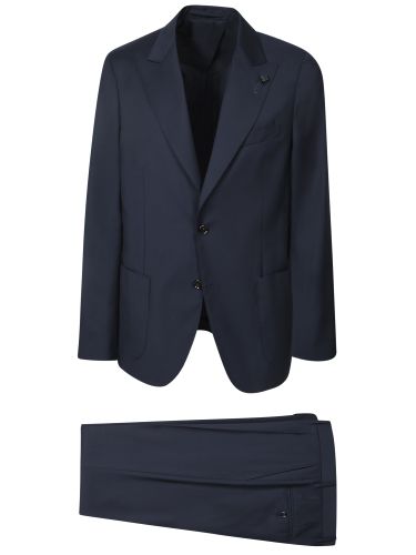 Lardini Zelander Blue Suit - Lardini - Modalova