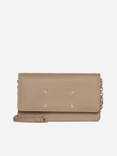 Medium Leather Chain Wallet Bag - Maison Margiela - Modalova