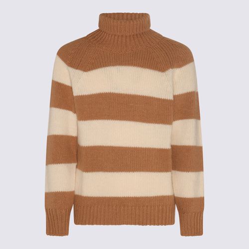 Beige And White Wool Knitwear - PT Torino - Modalova