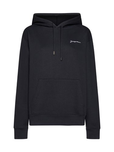 Le Sweatshirt Brodè Logo Hoodie - Jacquemus - Modalova