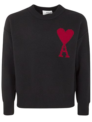 Red Adc Sweater - Ami Alexandre Mattiussi - Modalova