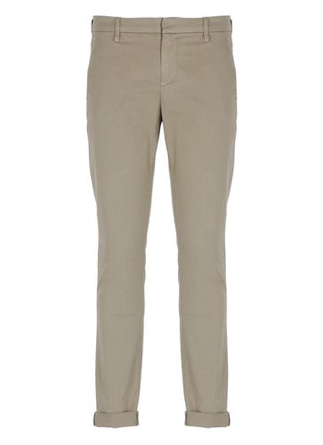 Mid-rise Straight Leg Trousers - Dondup - Modalova