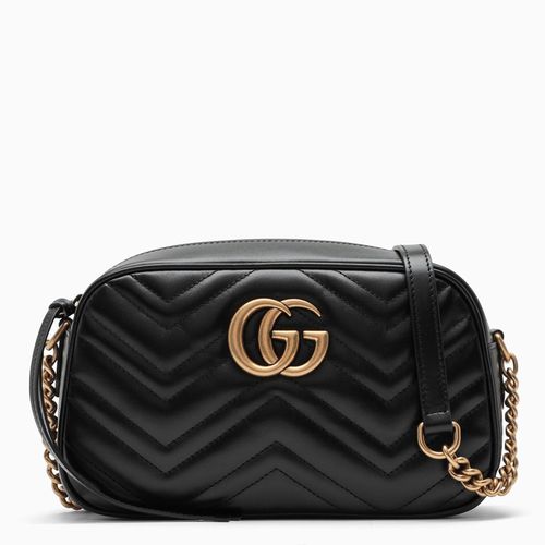 Gucci Black Gg Marmont Small Bag - Gucci - Modalova