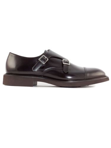 Double Buckle Cap Toe Shoes - Doucal's - Modalova