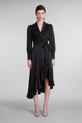 Zimmermann Dress In Black Silk - Zimmermann - Modalova