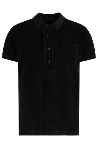 Tom Ford Towelling Polo Shirt - Tom Ford - Modalova