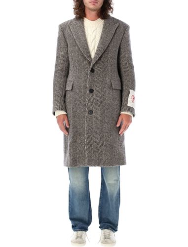 Single-breasted Wool Coat - Golden Goose - Modalova