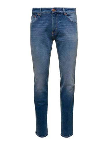 Medium Waist Slim Jeans In Cotton Blend Man - PT Torino - Modalova