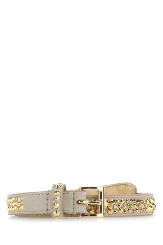 Prada Embellished Suede Belt - Prada - Modalova