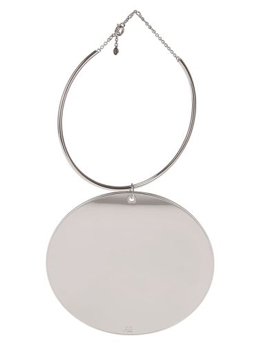 Holistic Circle Lacquered Necklace - Courrèges - Modalova