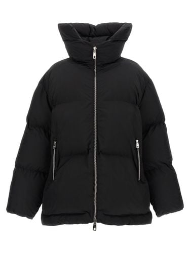 Logo Plate Down Jacket - Dolce & Gabbana - Modalova