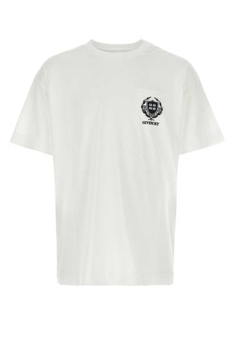 Givenchy White Cotton T-shirt - Givenchy - Modalova