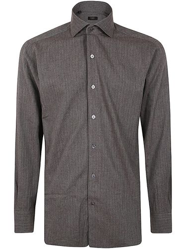 Barba Napoli Neck Shirt - Barba Napoli - Modalova