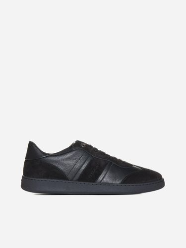 Achille Leather And Suede Sneakers - Ferragamo - Modalova