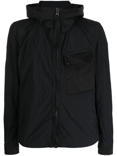 Hooded Zip-up Jacket In Technical Fabric Man - Ten C - Modalova