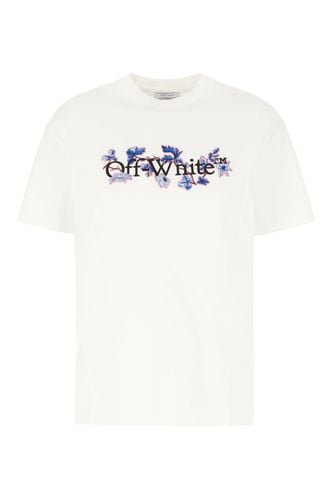 Off- Cotton Oversize T-shirt - Off-White - Modalova