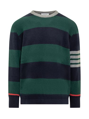 Bar Rugby Jacquard Stripe Pullover - Thom Browne - Modalova