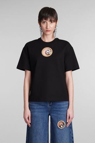 AREA T-shirt In Black Rayon - AREA - Modalova