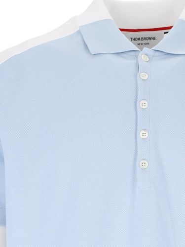 Thom Browne Color Block Polo Shirt - Thom Browne - Modalova