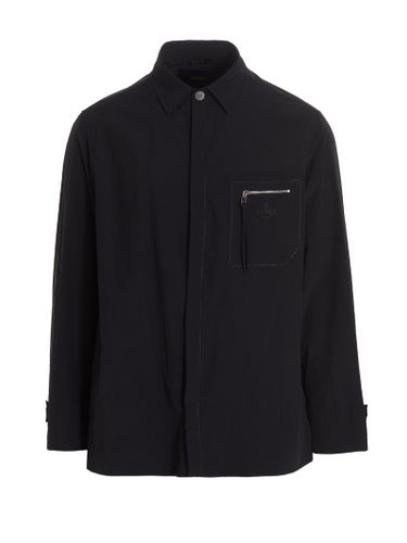 Fendi Zip-detailed Shirt Coat - Fendi - Modalova