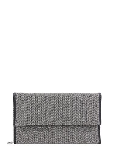 Foldover Top Chain Wallet - Brunello Cucinelli - Modalova