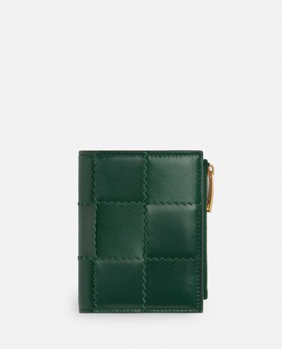 Small Bi-fold Leather Wallet - Bottega Veneta - Modalova