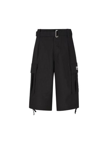 Kenzo Belted Cargo Shorts - Kenzo - Modalova