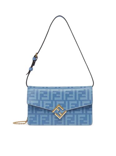 Chain Pouch Wallet On Chain Vitello Stampa - Fendi - Modalova