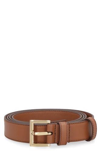 Prada Calf Leather Belt With Buckle - Prada - Modalova