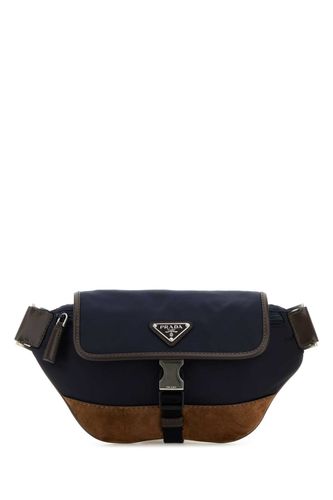 Prada Dark Re-nylon Belt Bag - Prada - Modalova