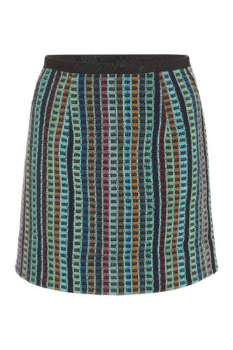 Jacquard Mini Skirt - Marine Serre - Modalova