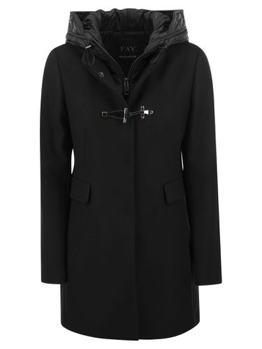 Fay Toggle Coat - Fay - Modalova