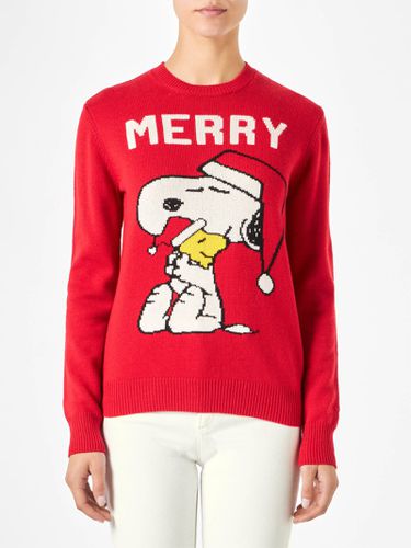 Woman Sweater With Snoopy Print Snoopy Peanuts Special Edition - MC2 Saint Barth - Modalova