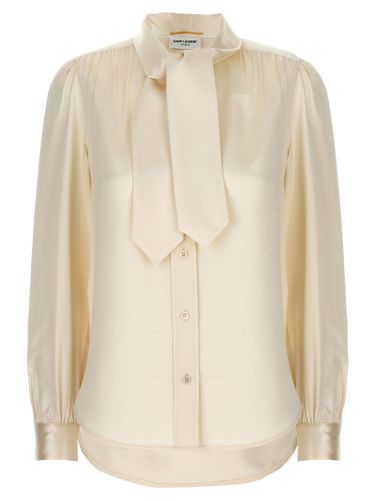 Saint Laurent Lavalliere Silk Shirt - Saint Laurent - Modalova