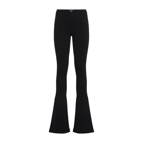 Prada Low-rise Ribbed-knit Trousers - Prada - Modalova