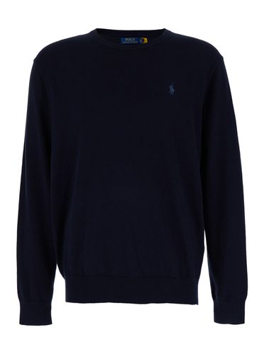 Crew Neck Pullover In Cotton And Cashmere Man - Polo Ralph Lauren - Modalova