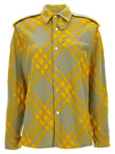 Burberry Check Overshirt - Burberry - Modalova