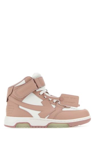 Sneakers Out Of Office In Pelle Bicolor - Off-White - Modalova