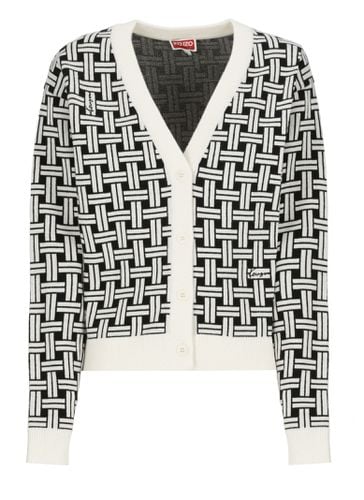 Kenzo Weave Cardigan - Kenzo - Modalova