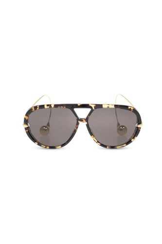 Aviator Frame Sunglasses - Bottega Veneta - Modalova