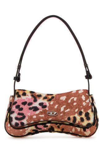 Printed Calf Hair Play Shoulder Bag - Diesel - Modalova