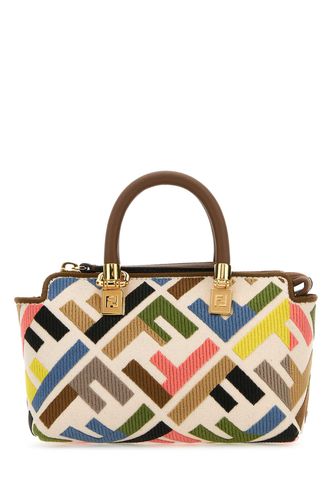 Embroidered Fabric Mini By The Way Handbag - Fendi - Modalova