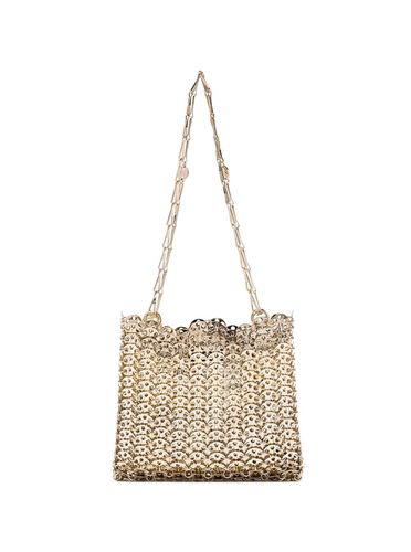 Gold-colored Shoulder Bag With Brass Discs Woman - Paco Rabanne - Modalova