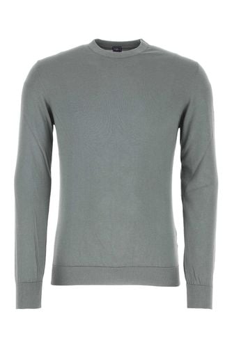 Fedeli Sage Green Cotton Sweater - Fedeli - Modalova