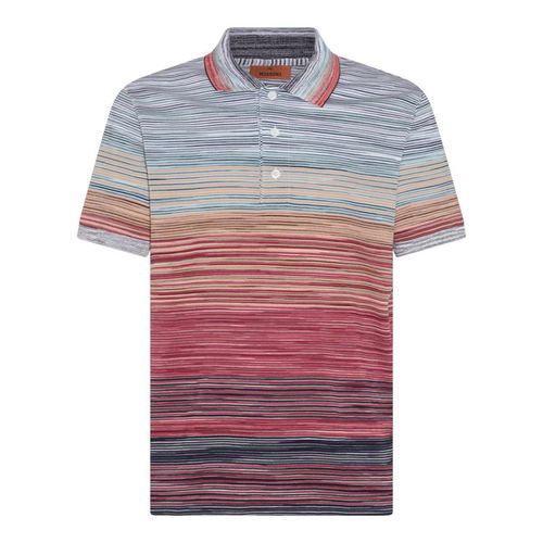 Space-dyed Straight Hem Polo Shirt - Missoni - Modalova