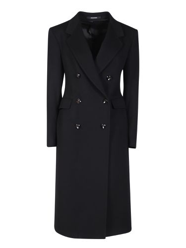 Wool And Cashmere Double-breasted Coat - Tagliatore - Modalova