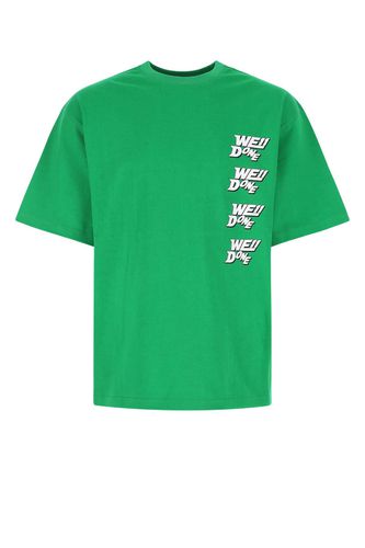 Grass Cotton Oversize T-shirt - WE11 DONE - Modalova