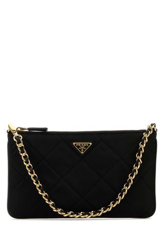 Prada Black Nylon Handbag - Prada - Modalova