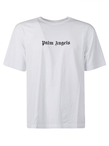 Palm Angels Logo Slim T-shirt - Palm Angels - Modalova